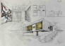 hand draw sketches for your architecture portfolio